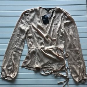 Forever 21 wrap blouse
